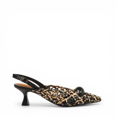 Salón Roma beige y negro