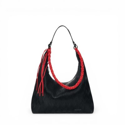 Desigual bolso relieve negro