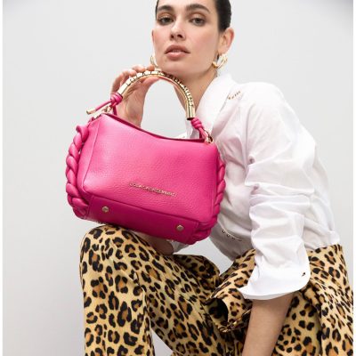 Bolso bandolera Lola Casademunt 1981 fucsia