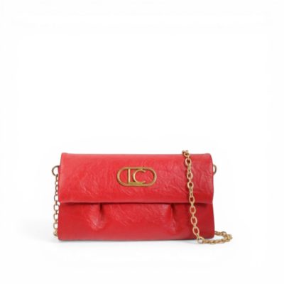 Lola Casademunt bandolera roja con solapa