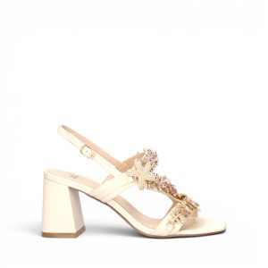 Sandalia de tacón estrella de mar