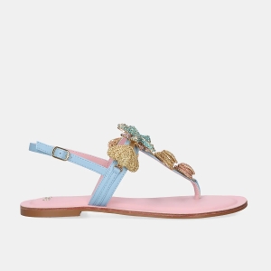 Sandalia plana estrella de mar